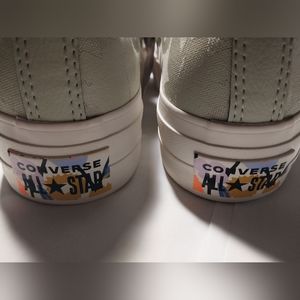 Converse platform shoes